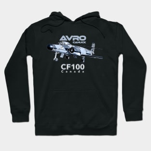 Avro Canuck Canada CF100 aircraft Hoodie